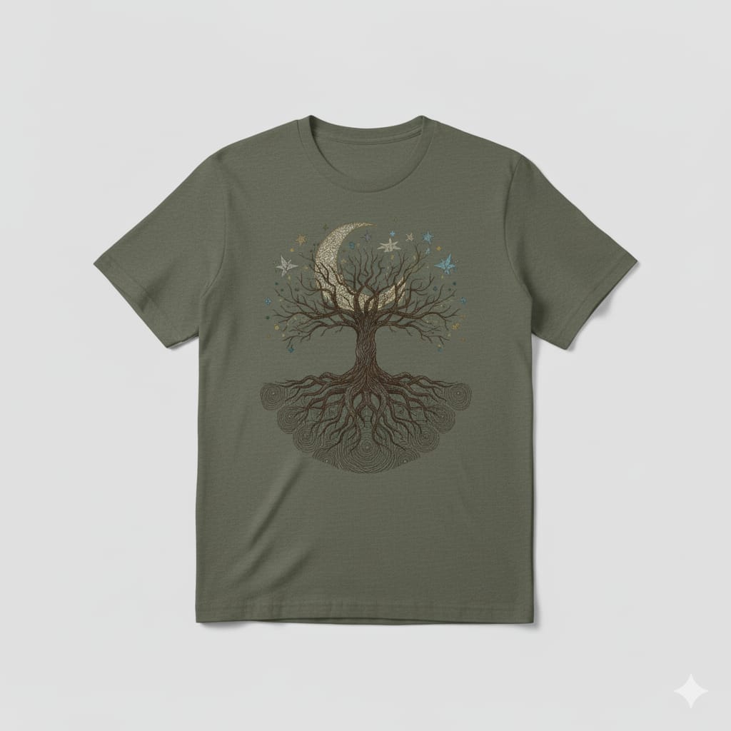 Celestial Tree of Life T-Shirt Collection - Wholesale Bulk Orders (250 Units Minimum)