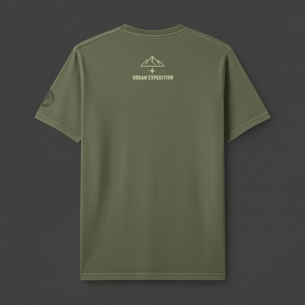 Urban Expedition Discovery Route T-Shirt - Compass Mountain Design Bulk Order (250 Units)