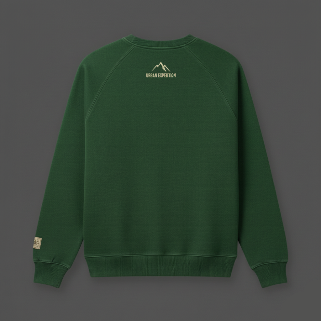 Urban Expedition Vintage Map Sweatshirt - Cartography Design Bulk Order (250 Units)