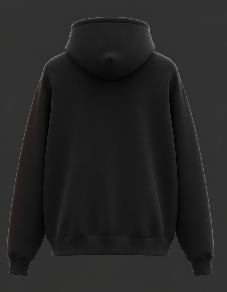 Future Shock Minimalist Cyberpunk Hoodie - Glitch Text Design Bulk Order (250 Units)